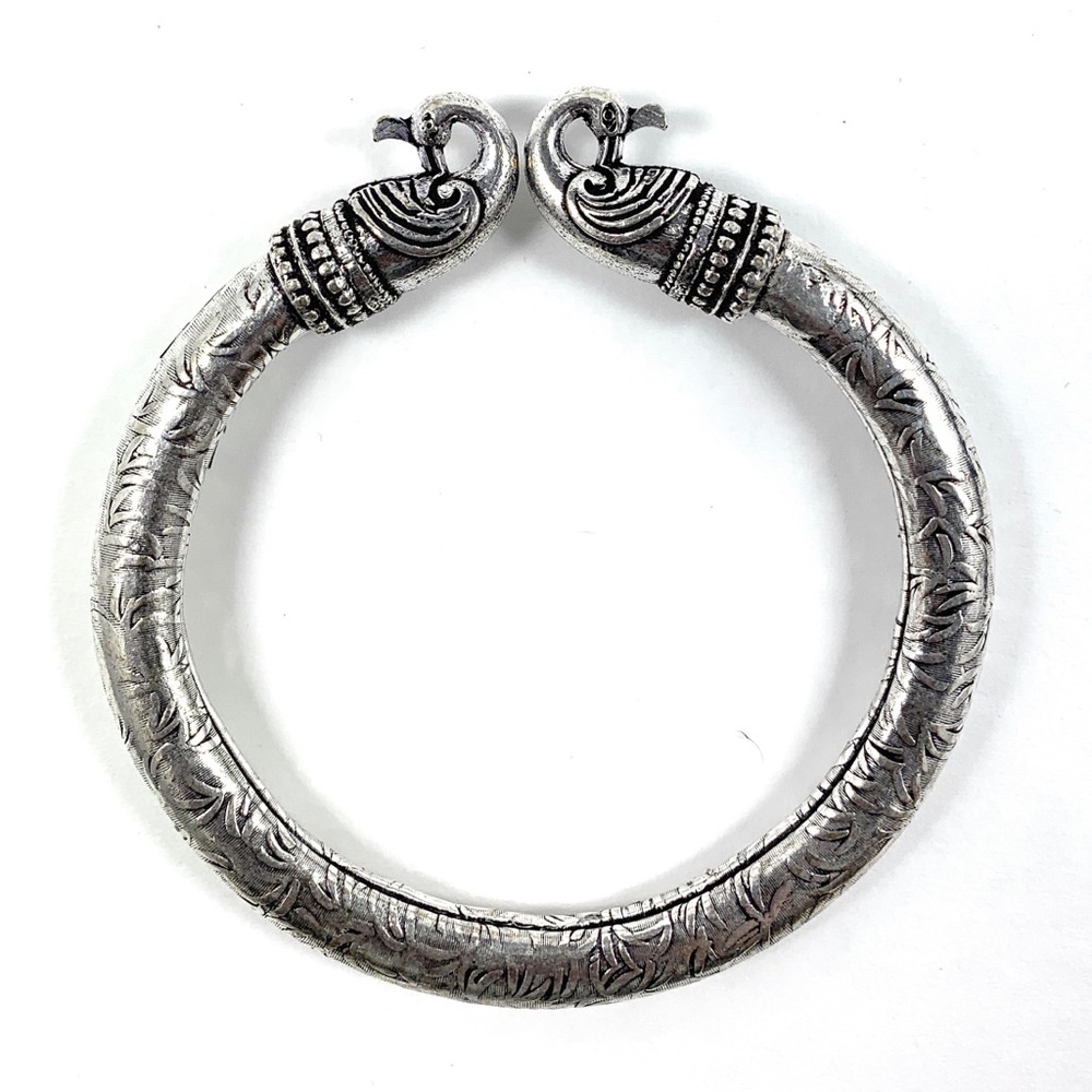 Vintage Peacock heads antique bracelet